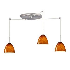 Besa Lighting BEL 3JW 447018 SN Vila Pendant