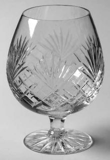 Royal Doulton Juno Brandy Glass   Cut Fan/Criss Cross  Design On Bowl