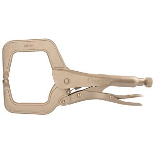 Cooper Hand Tools 11 inch Locking C clamp Regular Tip Pliers