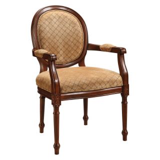 Coast to Coast Imports LLC Padded Round Back Chair Multicolor   94027