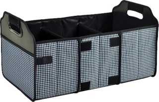 Picnic at Ascot Collapsible Trunk Organizer Print   Houndstooth Organizers