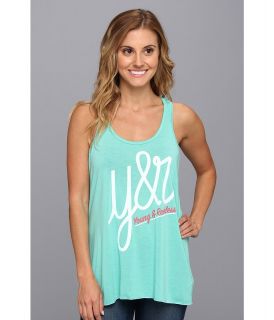 Young & Reckless Looped In Tank Top Womens Sleeveless (Green)
