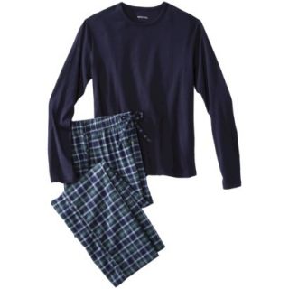 Merona Mens Pajama Set   Navy XL