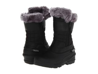 Tundra Boots Kids Frosty Girls Shoes (Black)