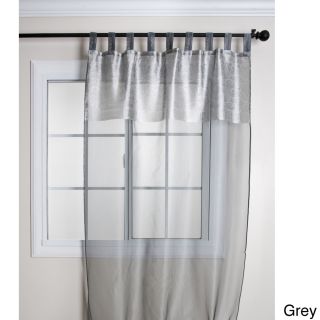 Silk Sheer Tab Top 84 inch Curtain Panel