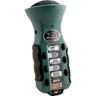 Extreme Dimension Mini Handheld Whitetail Call (GreenDimensions 7 inches high x 4 inches wide x 9 inches deepWeight 1 lbReal animal soundsReplaceable sound sticksHigh volume speaker )