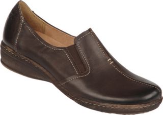 Womens Naturalizer Malvina   Oxford Brown Goat Mill Nubuck Leather Casual Shoes