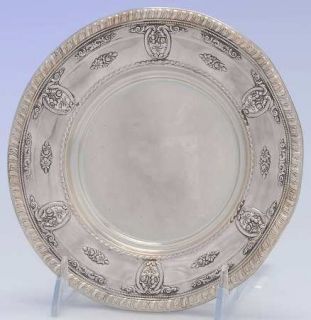 Wallace Rose Point (Sterling,Hollowware) Plate Bread   Sterling, Hollowware Only