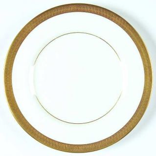 Mikasa Pembroke Bread & Butter Plate, Fine China Dinnerware   Gold Encrusted Ban