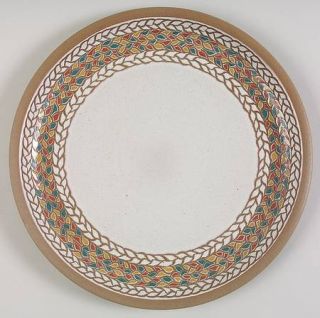 WR Midwinter Braid Dinner Plate, Fine China Dinnerware   Color Leaf Braid In Gol