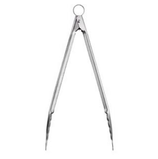 Cuisipro 9 1/2 in Locking Tongs, Stainless Steel