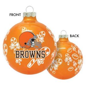 Cleveland Browns Traditional Round Ornament