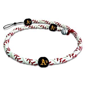 Oakland Athletics Game Wear Frozen Rope Necklace