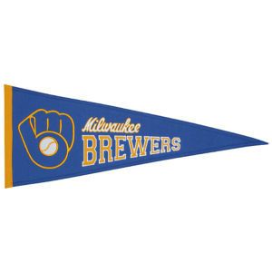 Milwaukee Brewers Forever Collectibles MLB Cooperstown Pennant