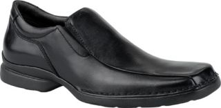 Mens Kenneth Cole Reaction Punchual   Black Leather Bicycle Toe Shoes