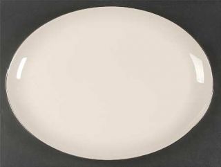 Pickard Juliet 15 Oval Serving Platter, Fine China Dinnerware   No Decals,Coupe