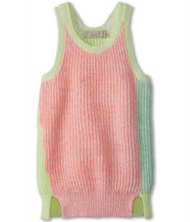 Stella McCartney Kids Frankie Girls Sleeveless Knit Neon Dress Girls Dress (Multi)