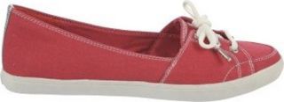 Womens Naturalizer Curve   Red 8D Canvas Casual Shoes