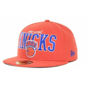 New York Knicks New Era NBA Hardwood Classics Hall Of Fitted 59FIFTY Cap