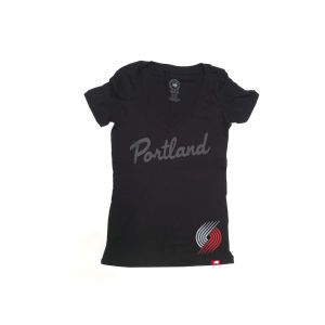 Portland Trail Blazers NBA Womens Icing Vintage T Shirt