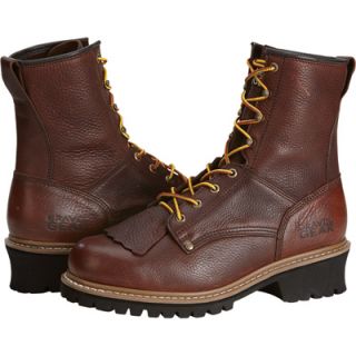 Gravel Gear 8in. Logger Boot   Brown, Size 9 1/2