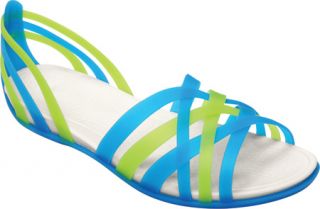 Womens Crocs Huarache Flat   Ocean/Oyster Casual Shoes