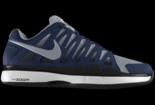 Nike Zoom Vapor 9 Tour Clay iD Custom (Wide) Mens Tennis Shoes   Blue
