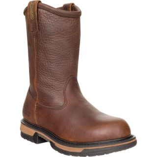 Rocky IronClad Waterproof Wellington Work Boot   Brown, Size 13 Wide, Model#