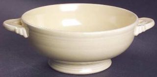 Homer Laughlin  Fiesta Old Ivory (Cream) Cream Soup Bowl, Fine China Dinnerware