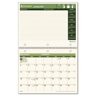 At a Glance Recycled Desk/Wall Calendar