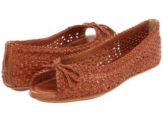 Frye Malorie Woven Peep Womens Shoes (Tan)