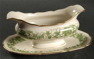 Royal York (Germany) Wine Gravy Boat with Attached Underplate, Fine China Dinner
