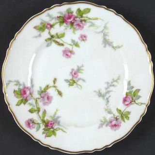 Haviland Sylvia White (Louis 14, Newer) Bread & Butter Plate, Fine China Dinnerw