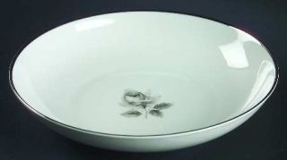 Saladmaster Remembrance (Platinum Trim) Coupe Soup Bowl, Fine China Dinnerware  