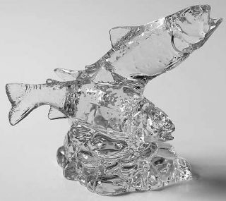 Princess House Crystal Animals & Figurines Clear Fish Pair   Various Animals & F