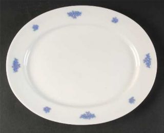 Adderley Chelsea (Smooth,No Embossing) 12 Oval Serving Platter, Fine China Dinn