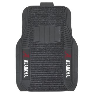 Ncaa Teams Deluxe Car Floor Mats (Charcoal greyMaterials Vinyl and dual ribbed carpetQuantity Two (2)Dimensions 20 inches high x 27 inches wide )