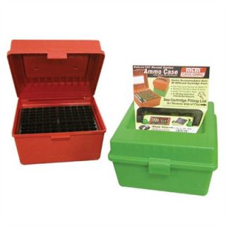 Mtm 100 Round Ammo Box For 308, 6.5/284 To 375 H And H   Mtm 100 Rd Ammo Box, Red