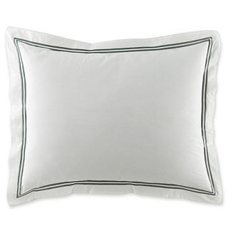 Royal Velvet Italian Percale Pillow Sham, Gray