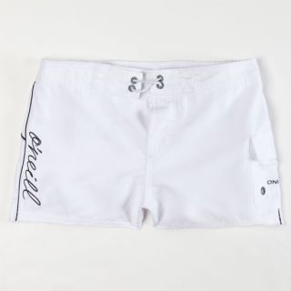 Cowell Girls Boardshorts White In Sizes 12, 8, 7, 14, 10 For Women 2323