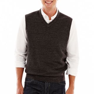 Dockers Cross Tuck Sweater Vest, Shale, Mens