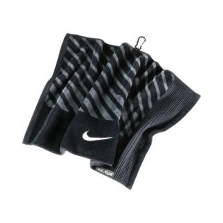 Nike Face/Club Jacquard Golf Towel   Black