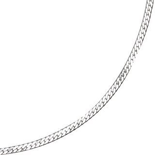 Bridge Jewelry 16 Silver Plated Herringbone Chain