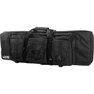 Barska Loaded Gear Rx 200 Tactical Rifle Bag (BlackDimensions 45.5 inches long x 14 inches wide x 4 inches deepThree (3) inch padded interior perimeter lip Hook and loop hold down straps to keep items in place Heavy duty zipper and buckle closures Detach