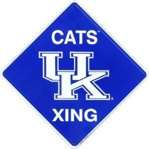 Kentucky Wildcats Large Crossing Sign