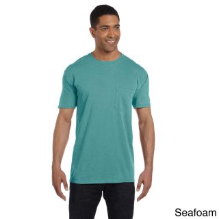 6.1 ounce Garment dyed Pocket T shirt