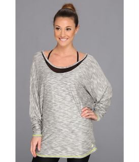 Trina Turk Dolman Long Sleeve Womens T Shirt (Gray)