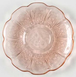 Jeannette Cherry Blossom Pink Child Saucer Only   Pink,Depression Glass