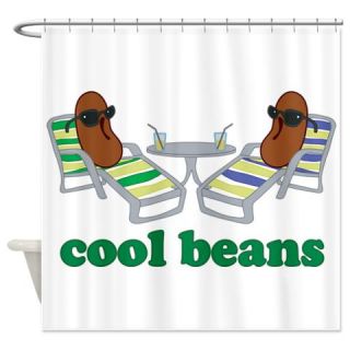  Cool Beans Shower Curtain  Use code FREECART at Checkout