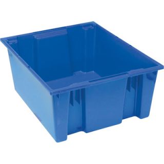 Quantum Storage Stack and Nest Tote Bin   23 1/2in. x 19 1/2in. x 10in. Size,